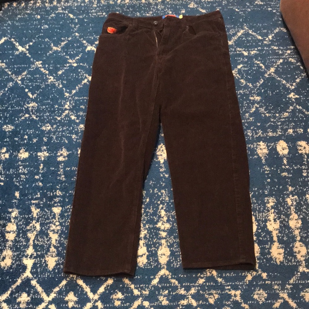 Empyre brown corduroy relax skate pants 30